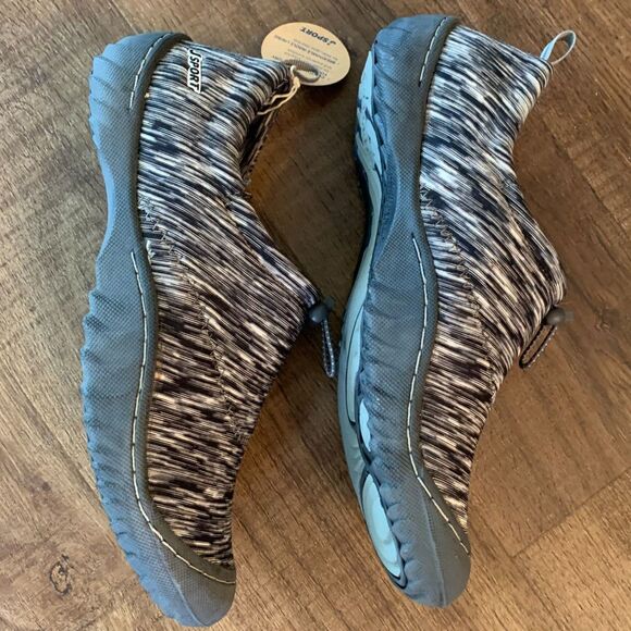 JSport by Jambu Clare Bungee Slip on Shoe TTV Black Multi‎ Size 7.5 New - Picture 1 of 12